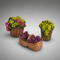 3 Piece Grape Vineyard Basket Set - Fontanini® 5" Collection