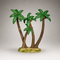 11" Palm Tree Oasis - Fontanini® 5" Collection