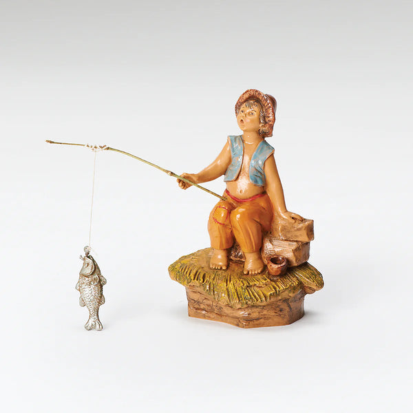 Jada, Boy Fishing - Fontanini® 5" Collection