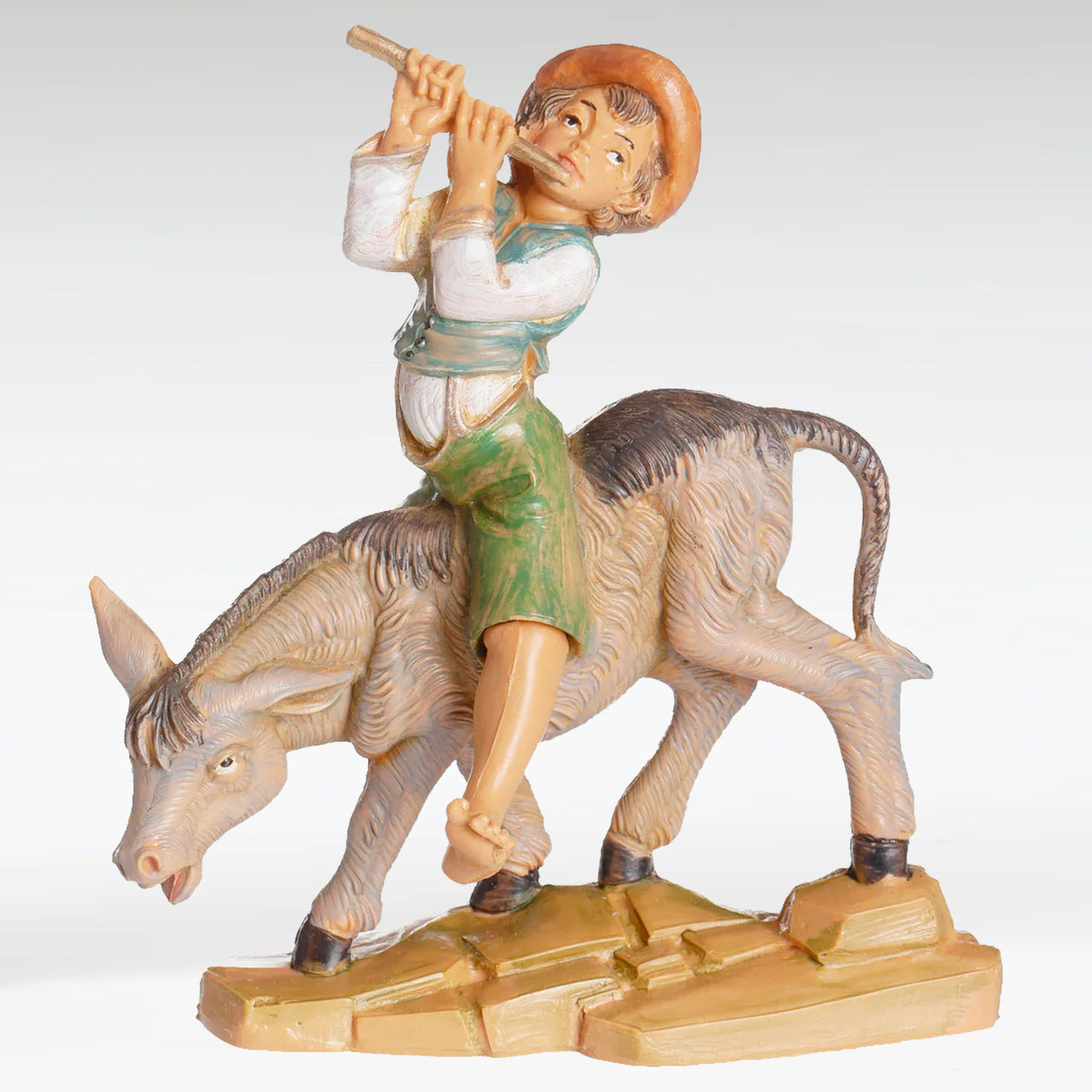 Dominic, Boy on Donkey - Fontanini® 5" Collection
