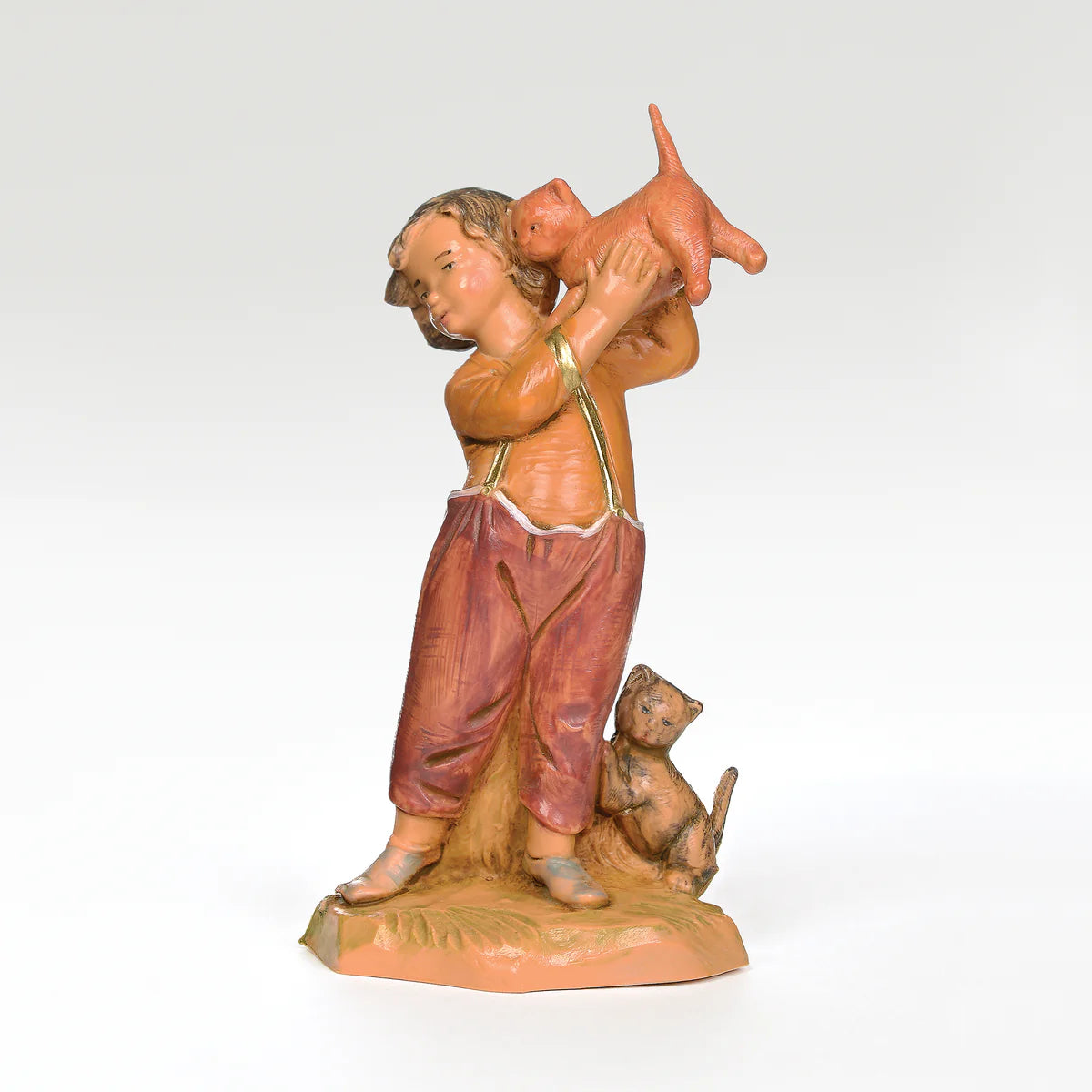 Seth, Boy with Kittens - Fontanini® 5" Collection