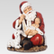 Sitting Kneeling Santa with Baby by Roman Inc #633244