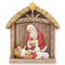 Joseph's Studio Kneeling Santa Plaque #633478