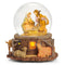 Stable Scene "Silent Night" Glitterdome® - Fontanini®