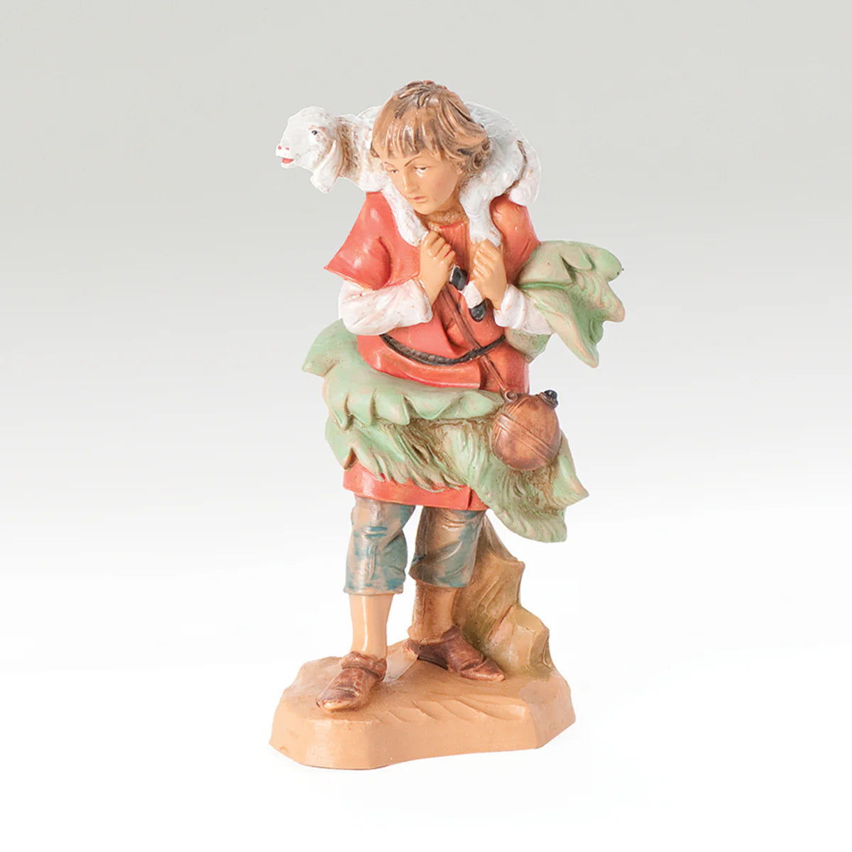 Gabriel the Shepherd with Lamb on Neck - Fontanini® 5" Collection
