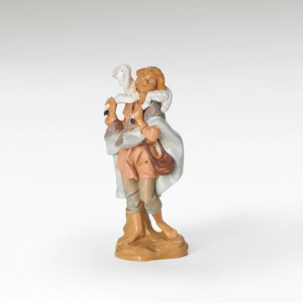 Gabriel with Lamb on Neck Shepherd - Fontanini® 7.5" Collection