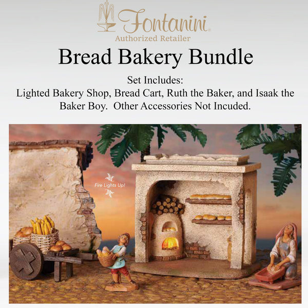 Bakery Bread Shop Bundle - Fontanini® 5" Collection