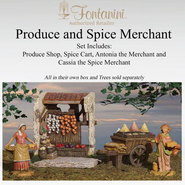 Produce and Spice Merchant Bundle - Fontanini® 5" Collection