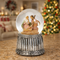 Fluted Silver Holy Family Musical Glitterdome by Fontanini® - SALE