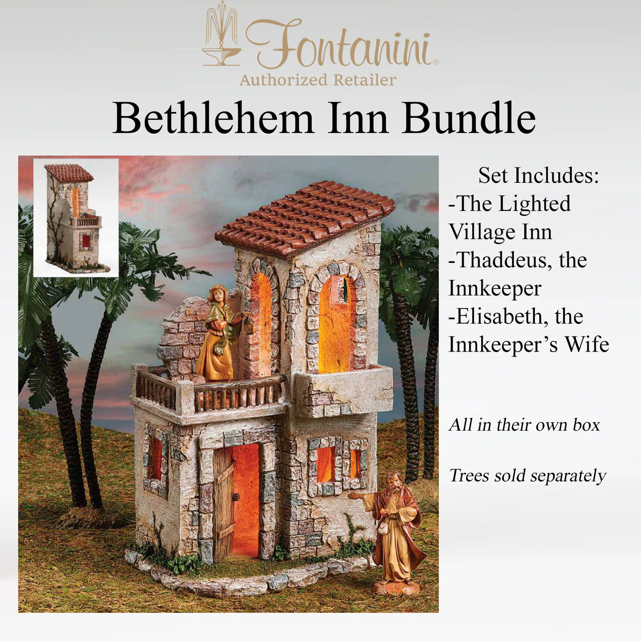 Bethlehem Village Inn Bundle - Fontanini® 5" Collection
