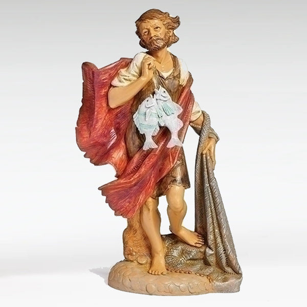 Hiram the Fishermen - Item 52940 - Fontanini® 12" Collection - Preorder - Ships 8/26