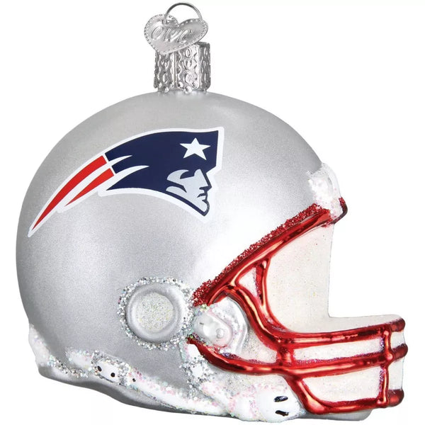 NEW ENGLAND PATRIOTS Old World Christmas Helmet Licensed Ornament - SPECIAL PURCHASE