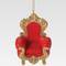 Santa's Chair Ornament for Kneeling Santa Collection