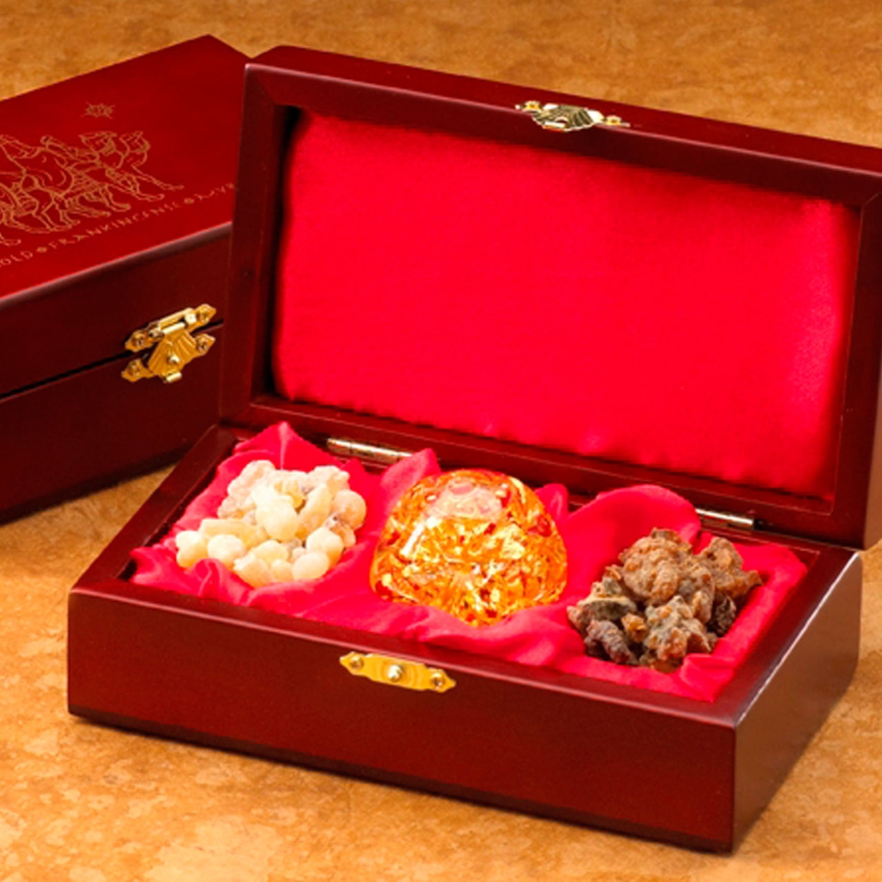 Single Box Set of Gold, Frankincense, and Myrrh of King's Gifts