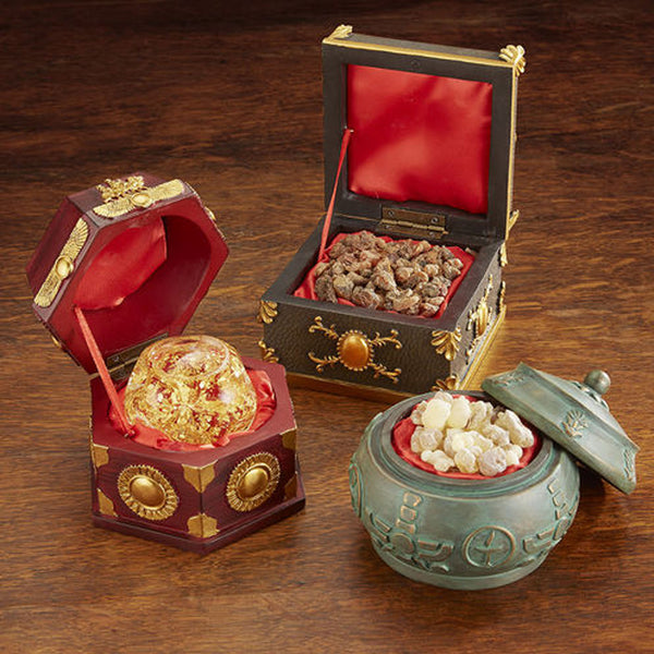 Deluxe Three Box Heirloom Set of Gold, Frankincense, and Myrrh