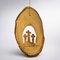 Three Crosses Ornament made in the Holy Land with Olive Wood from Bethlehem