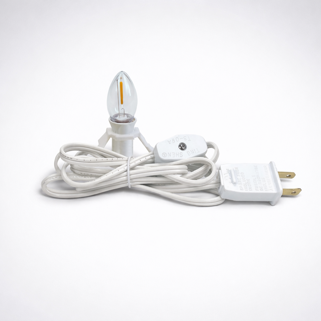 Universal Light Cord - White Cord - Landscape Compatible with Fontanini