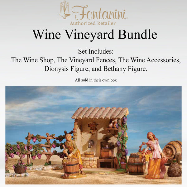 Wine Vineyard Bundle - Fontanini® 5" Collection