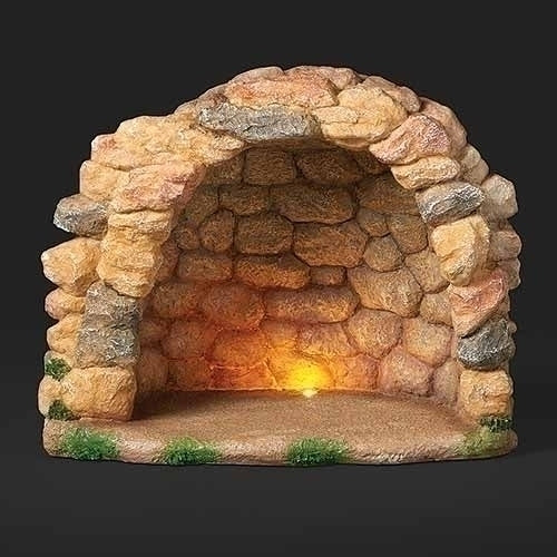 9.5" Nativity Lighted Grotto #50457 - Fontanini® 5" Collection