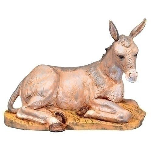 Seated Donkey - Fontanini® 18" Collection