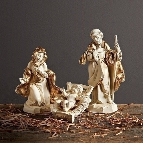Golden Edition Holy Family, Set of 3 - Fontanini® 5" Collection - SALE