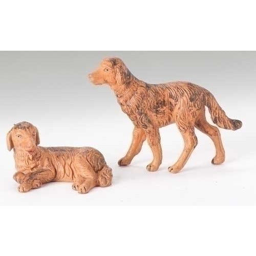Dogs, Set of 2 - Fontanini® 5" Collection