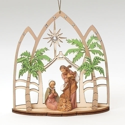 Wooden Filagree Ornament by the Fontanini Gift Collection #56392 - SALE