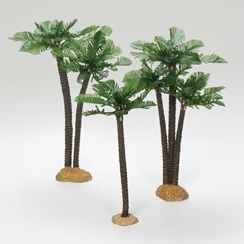 Palm Trees, Set of 3 - Fontanini® 7.5" Collection