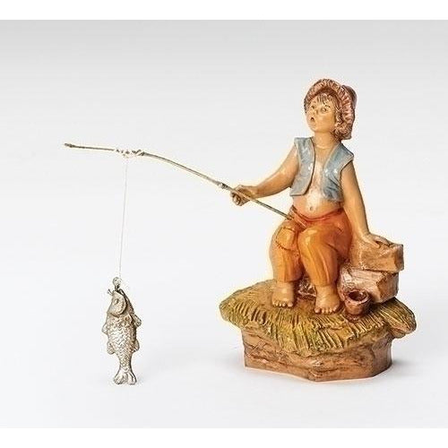 Jada, Boy Fishing - Fontanini® 5" Collection