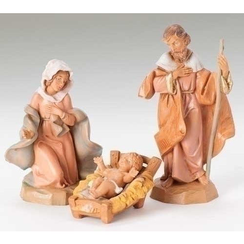 Classic Holy Family, Set of 3 - Fontanini® 5" Collection