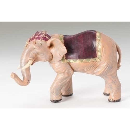 Elephant with Saddle Blanket - Fontanini® 5" Collection